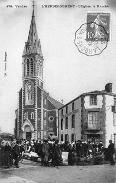 Iconographie - L'église, le marché