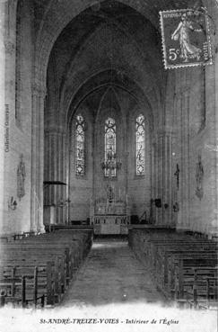 Iconographie - Intérieur de l'église