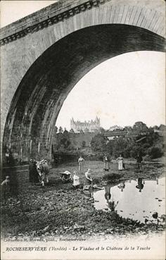 Iconographie - Le viaduc et le château de la Touche