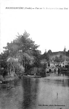 Iconographie - Vue sur la Boulogne et le vieux pont