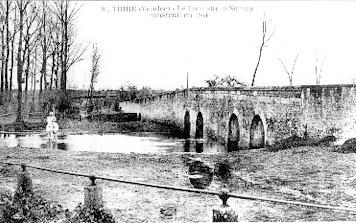 Iconographie - Le pont sur la Smagne construit en 1864