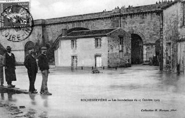 Iconographie - Les inondations du 27 octobre 1909