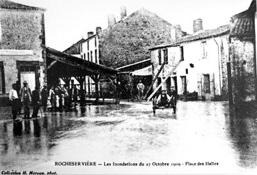 Iconographie - Les inondations du 27 octobre 1909