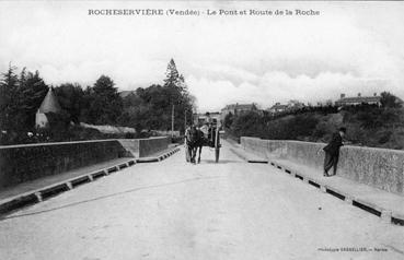 Iconographie - Le pont et route de la Roche