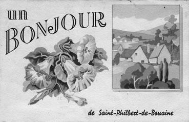Iconographie - Un bonjour de Saint-Philbert-de-Bouaine