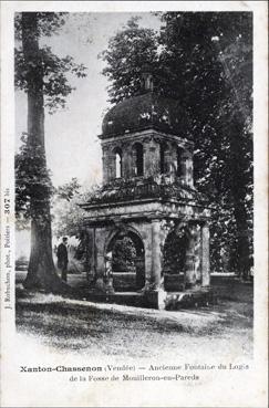 iconographie - Ancienne fontaine du Logis de la Fosse de Mouilleron-en-Pared
