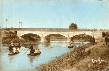 Iconographie - Pont du chemin de fer sur la Vendée