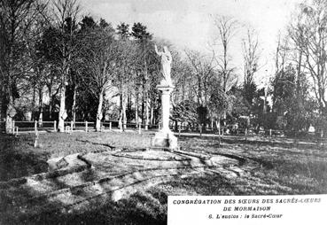 Iconographie - Congrégation des Soeurs - L'enclos, le Sacré-Coeur