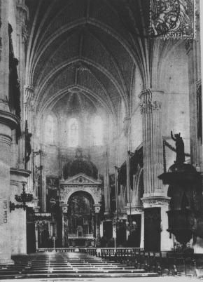 Iconographie - Intérieur de l'église - Souvenir du congrès...