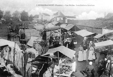 Iconographie - Les halles, installations foraines