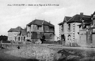 Iconographie - Chalets de la plage de la Pelle à Porteau