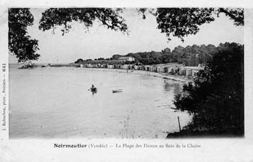 Iconographie - La plage des Dames au Bois de la Chaize