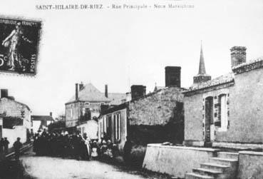 Iconographie - Rue principale - Noce maraîchine