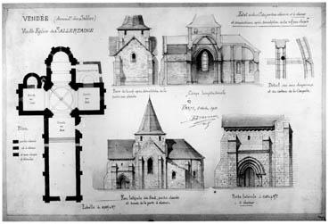 Iconographie - Vieille église de Sallertaine