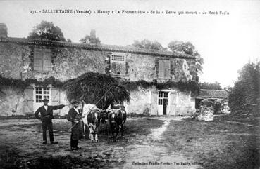 Iconographie - Ferme du Mauny - Fromentière de "La terre qui meurt"