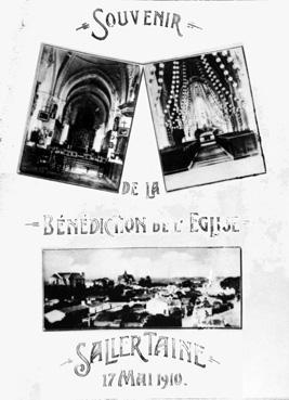 Iconographie - Souvenir de la Bénédiction de l'église