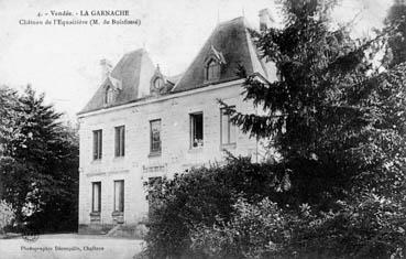 Iconographie - Château de l'Equaizière (M. de Boisfossé)