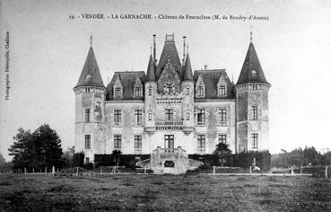 Iconographie - Château de Fonteclose (M. de Baudry-D'Asson)