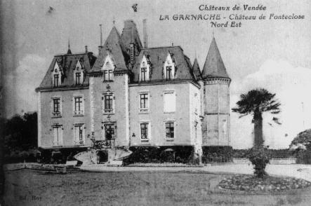Iconographie - Château de Fonteclose - Nord-Est