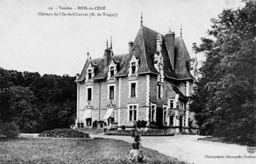 Iconographie - Château de l'Ile Chauvet (M. de Tainguy)