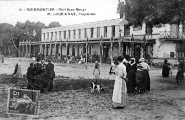 Iconographie - Hôtel Beau-Rivage - M. Loubignat, propriétaire