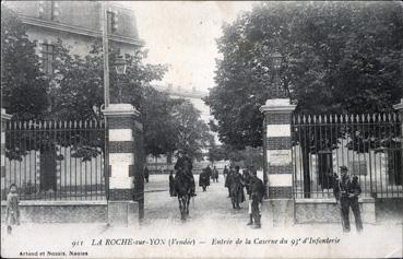 Iconographie - Entrée de la caserne du 93e Régiment d'Infanterie