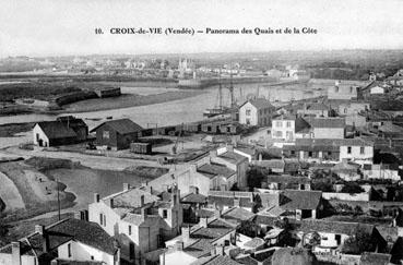 Iconographie - Panorama des quais et de la côte