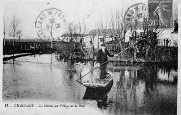 Iconographie - Les marais au village de la rive