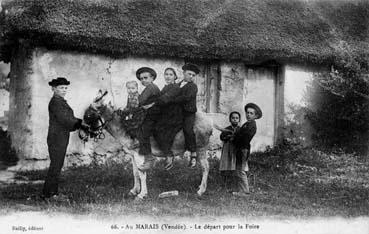 Iconographie - Au Marais Vendéen - Les petits maraîchins