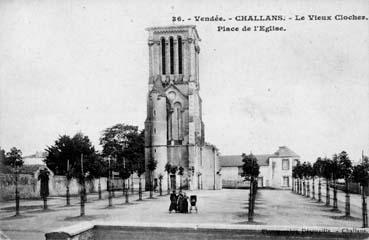 Iconographie - Le vieux clocher - Place de l'église