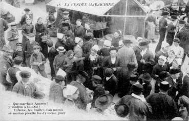 Iconographie - La Vendée Maraîchine - Que marchaïe Annette