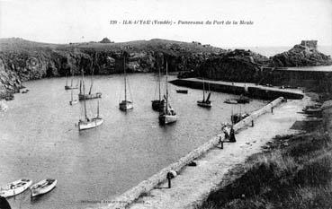 Iconographie - Panorama du port de la Meule