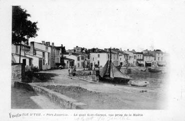 Iconographie - Le quai Sadi-Carnot, vue prise de la Mairie