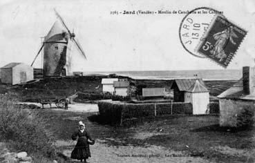Iconographie - Moulin de la Cauchette et les cabines