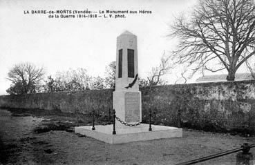 Iconographie - Le monument aux Héros de la Guerre 1914-1918