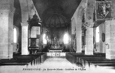 Iconographie - Intérieur de l'église