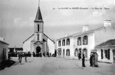 Iconographie - La place de l'Eglise