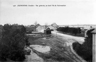 Iconographie - Vue générale, au fond l'île de Noirmoutier