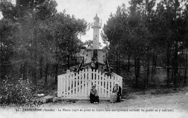 Iconographie - Fromentine - Le phare (point de repère) pour les navigateurs