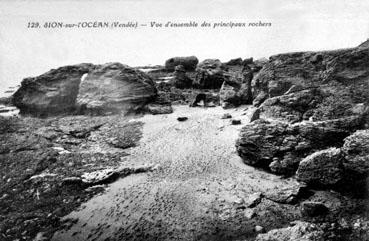 Iconographie - Vue d'ensemble des principaux rochers