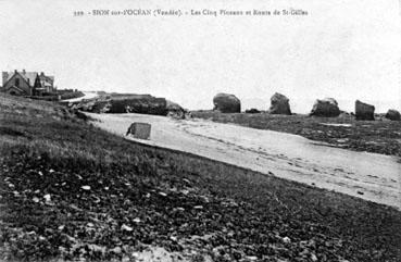 Iconographie - Les Cinq Pineau et route de st Gilles