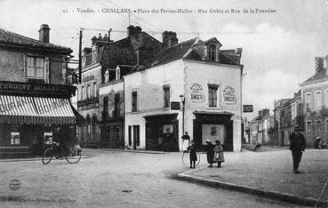 Iconographie - Place des Petites Halles - rue Gobin et rue de la Fontaine