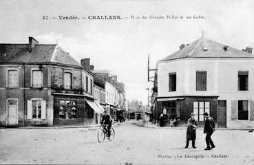 Iconographie - Place des Grandes Halles et rue Gobin