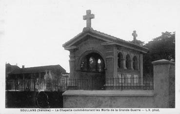 Iconographie - La chapelle commémorant les Morts de la Grande Guerre
