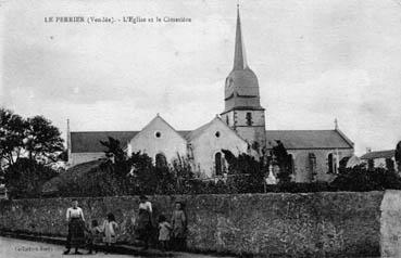 Iconographie - L'église et le cimetière