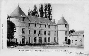 Iconographie - Le château de la Motte
