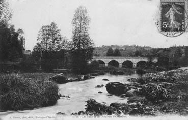 Iconographie - Le pont et les Rochers de Grenon