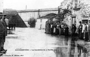 Iconographie - Les inondations du 27 octobre 1909