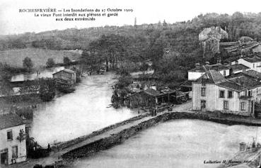 iconographie - Les inondations du 27 octobre 1909