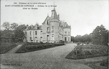 Iconographie - Château de la Grange - Côté de l'Entrée